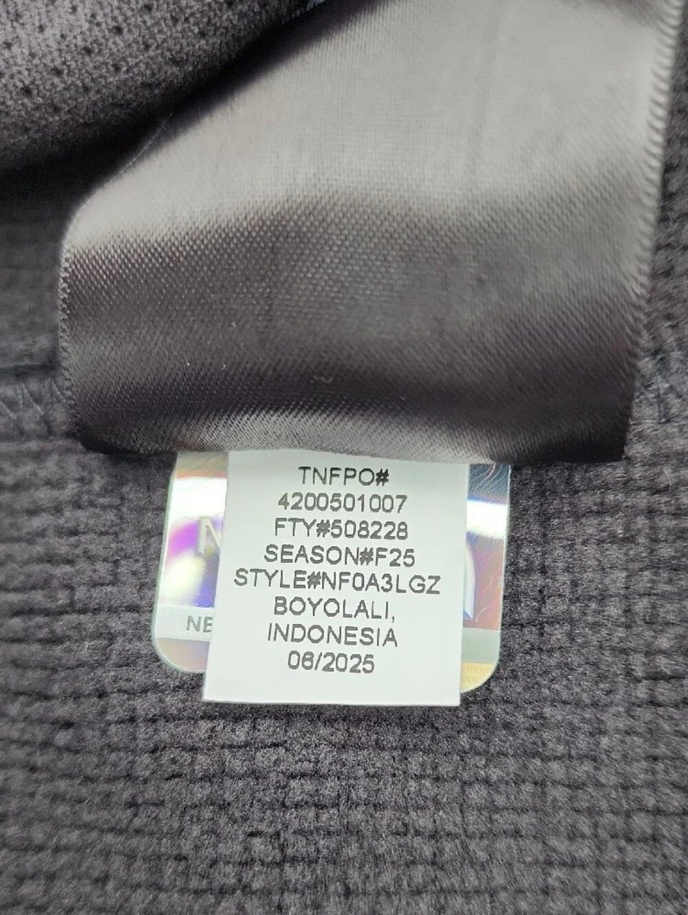 The North Face Men's Ridgewall Full-Zip Softshell Vest size L